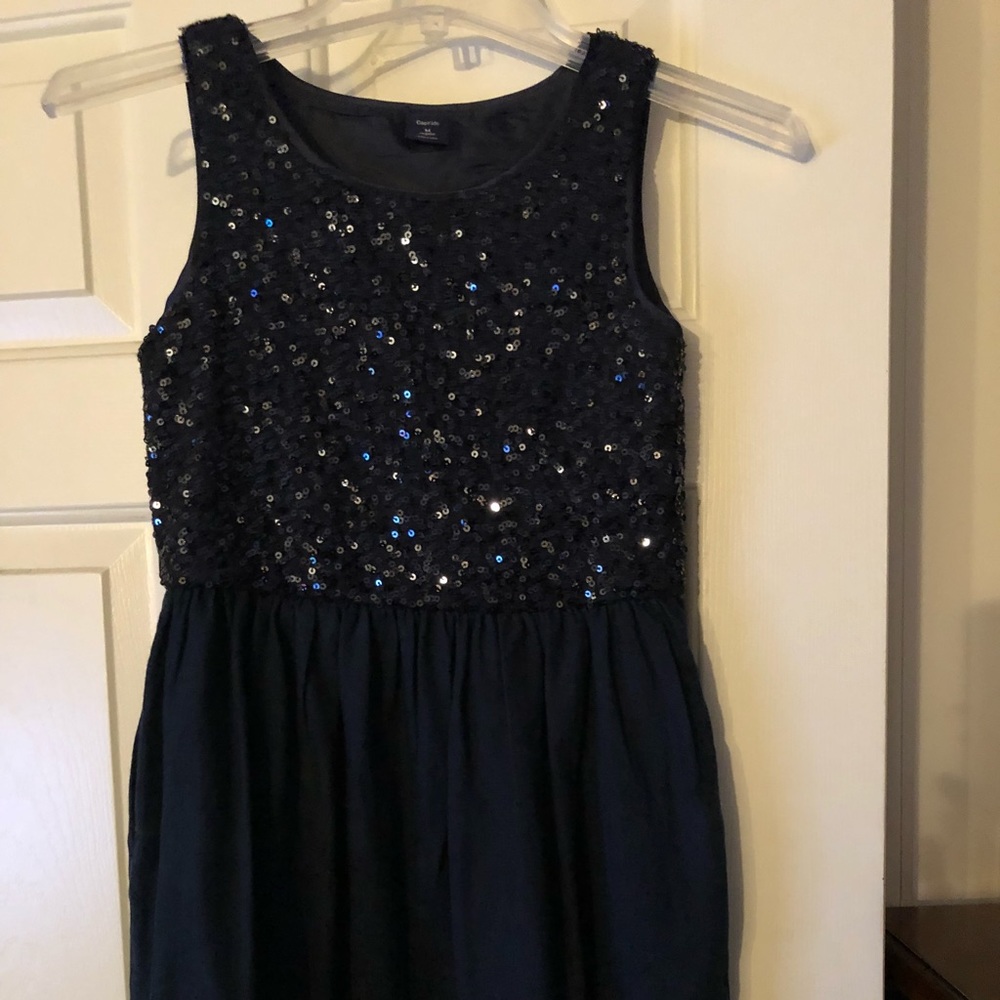 Gap Girls Sequin and Jean Dress